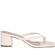 Tamanco Gabriela Salto Grosso Off White Tamanco Gabriela Salto Grosso Off White
