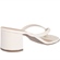Tamanco Gabriela Salto Grosso Off White Tamanco Gabriela Salto Grosso Off White