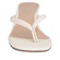 Tamanco Gabriela Salto Grosso Off White Tamanco Gabriela Salto Grosso Off White
