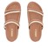 Sandália Gabriela Flatform Tiras Metalizadas Caramelo Sandália Gabriela Flatform Tiras Metalizadas Caramelo