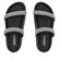 Sandália Gabriela Flatform Tiras Strass Preto Sandália Gabriela Flatform Tiras Strass Preto