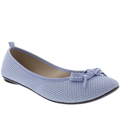 sapatilha azul moleca