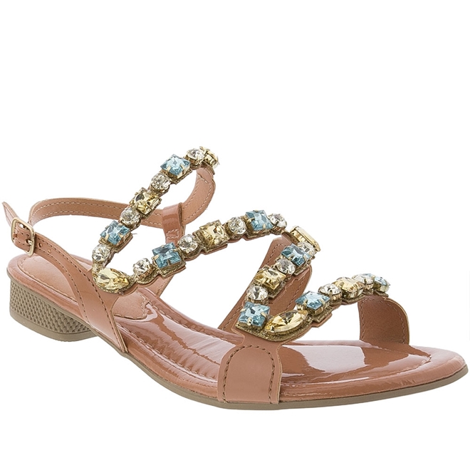 Sandália Mississipi Salto Médio Verniz Feminino em Promoção | Ofertas na  Americanas