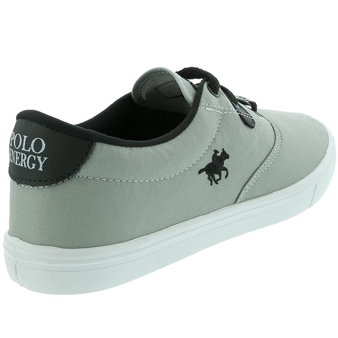 tenis polo cinza masculino