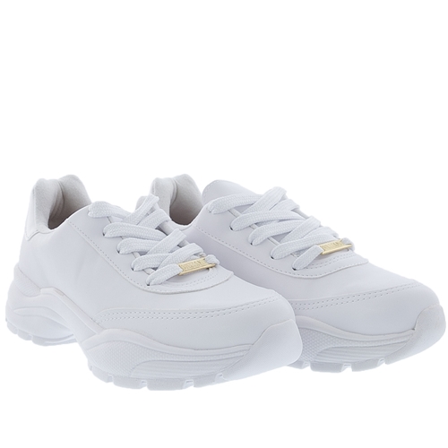 Tenis flatform cheap branco vizzano