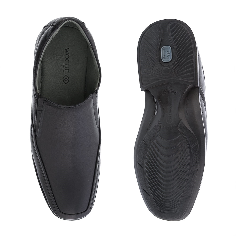 Sapato Bico Arredondado Preto masculino | Shoes4you