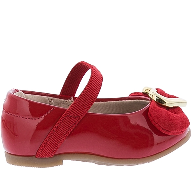 Sapato store molekinha vermelho