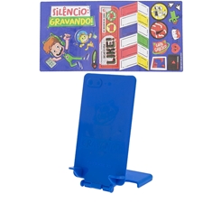 Sandália Gato Galáctico Azul com Brinde Kit Youtuber