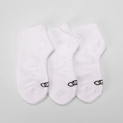 Kit Meia Cano Invisível Masculina Olympikus 3 Pares 39-44 Branco