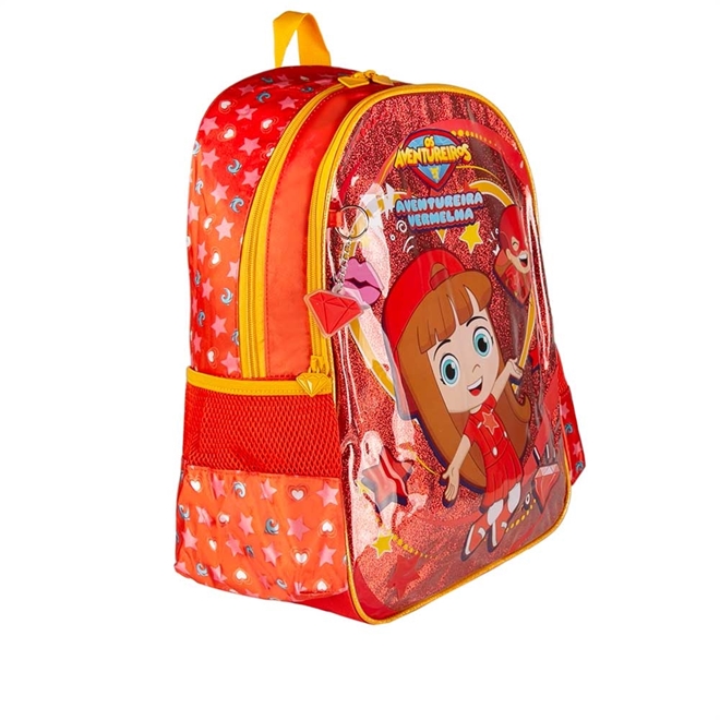 MOCHILA 2 ALÇAS INFANTIL MASC.OS AVENTUREIROS LUCCAS NETO AV2402J CLIO