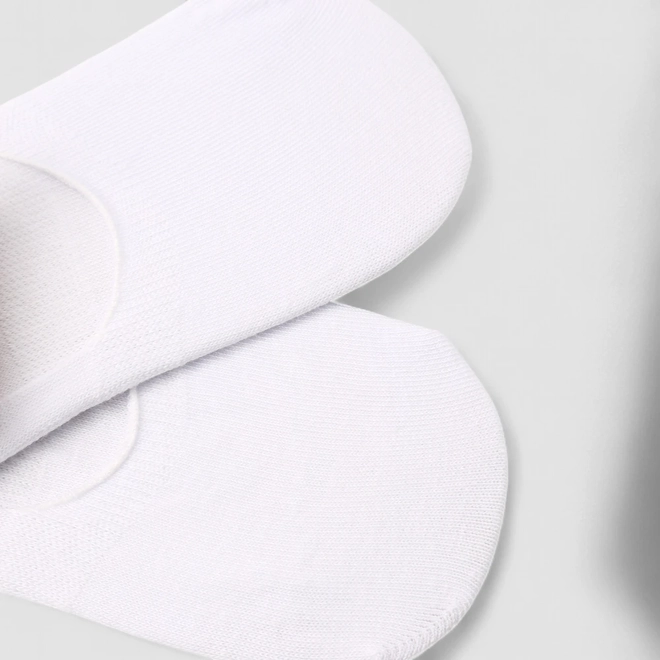 Kit Meia Canoa STZ Dois Pares 34 ao 38 Branco