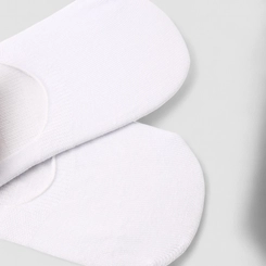 Kit Meia Canoa STZ Dois Pares 34 ao 38 Branco