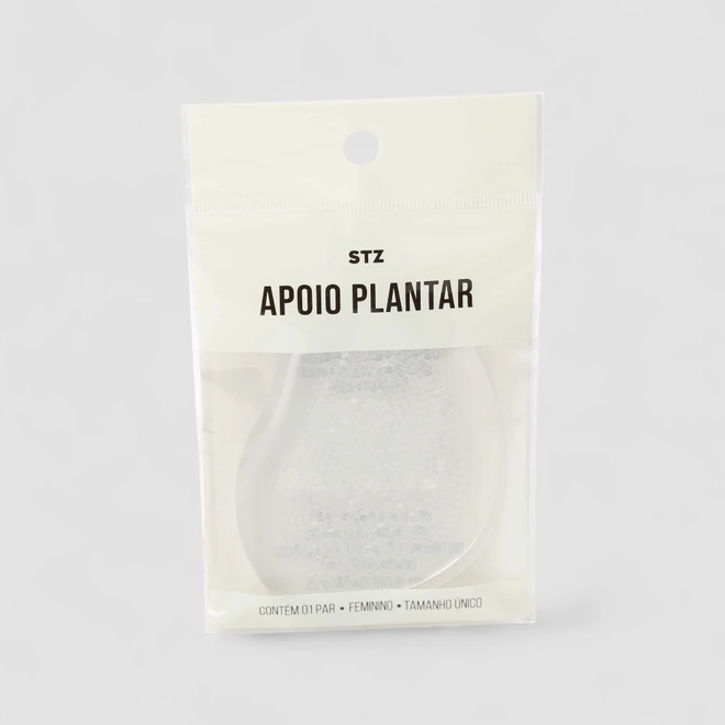 Apoio Plantar STZ Feminino Gel Incolor