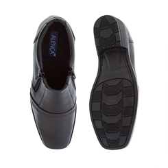 sapato social masculino com ziper