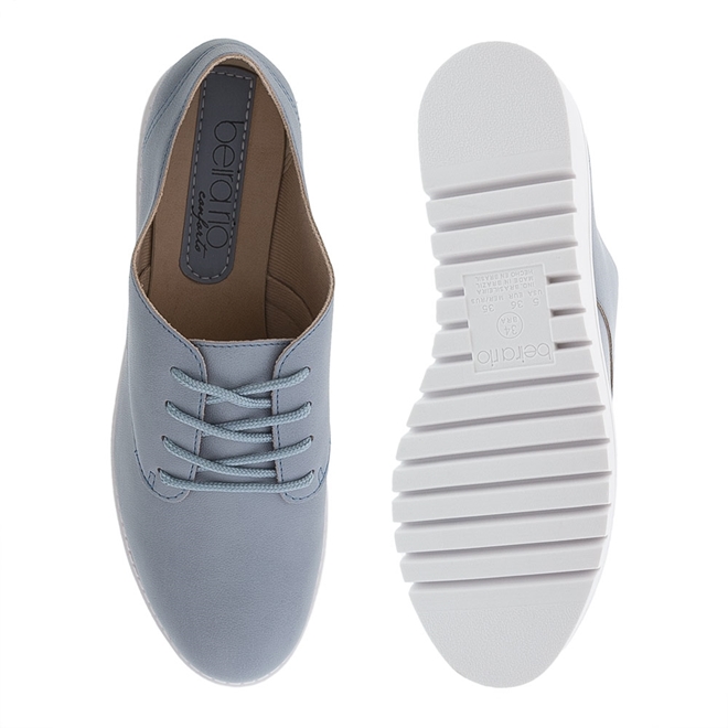 Tenis beira rio flatform azul top
