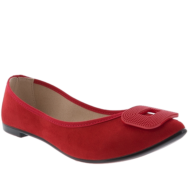 Sapato 2024 moleca vermelho