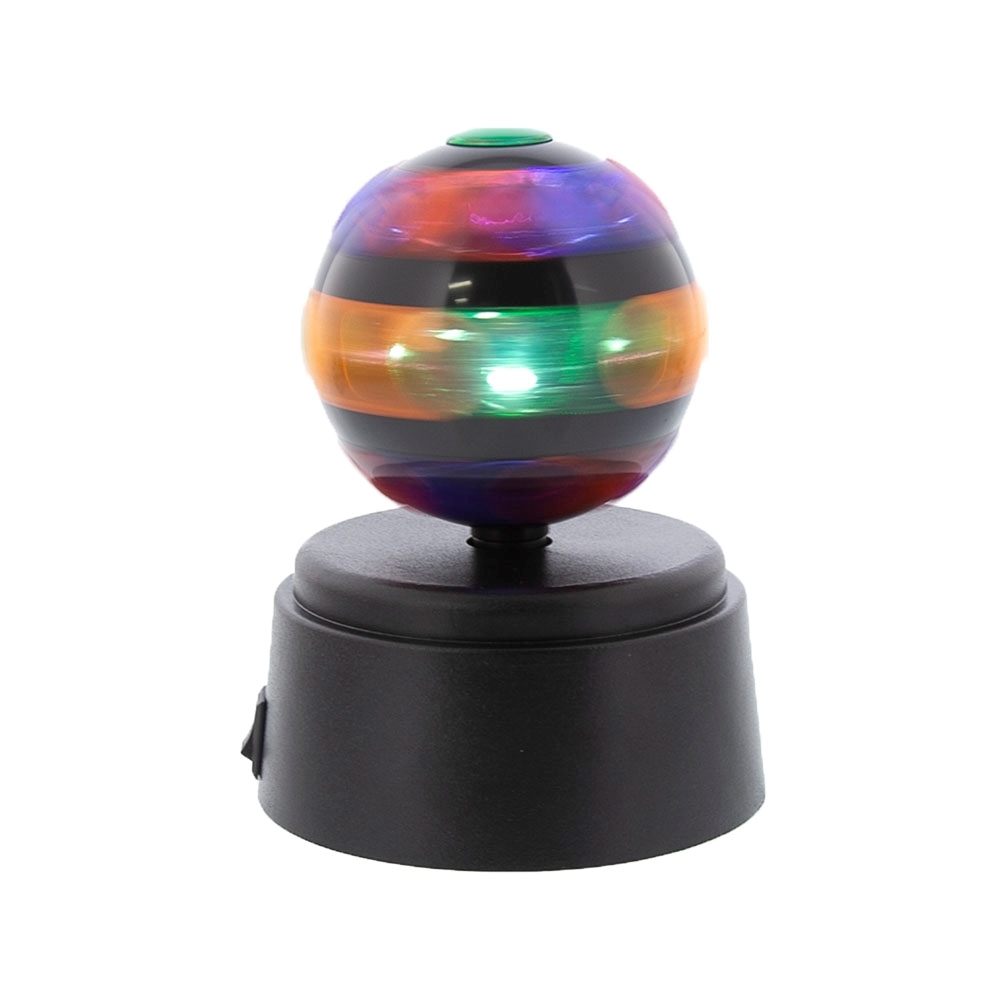 Luminária Globo Giratório STZ Luzes Led Preto