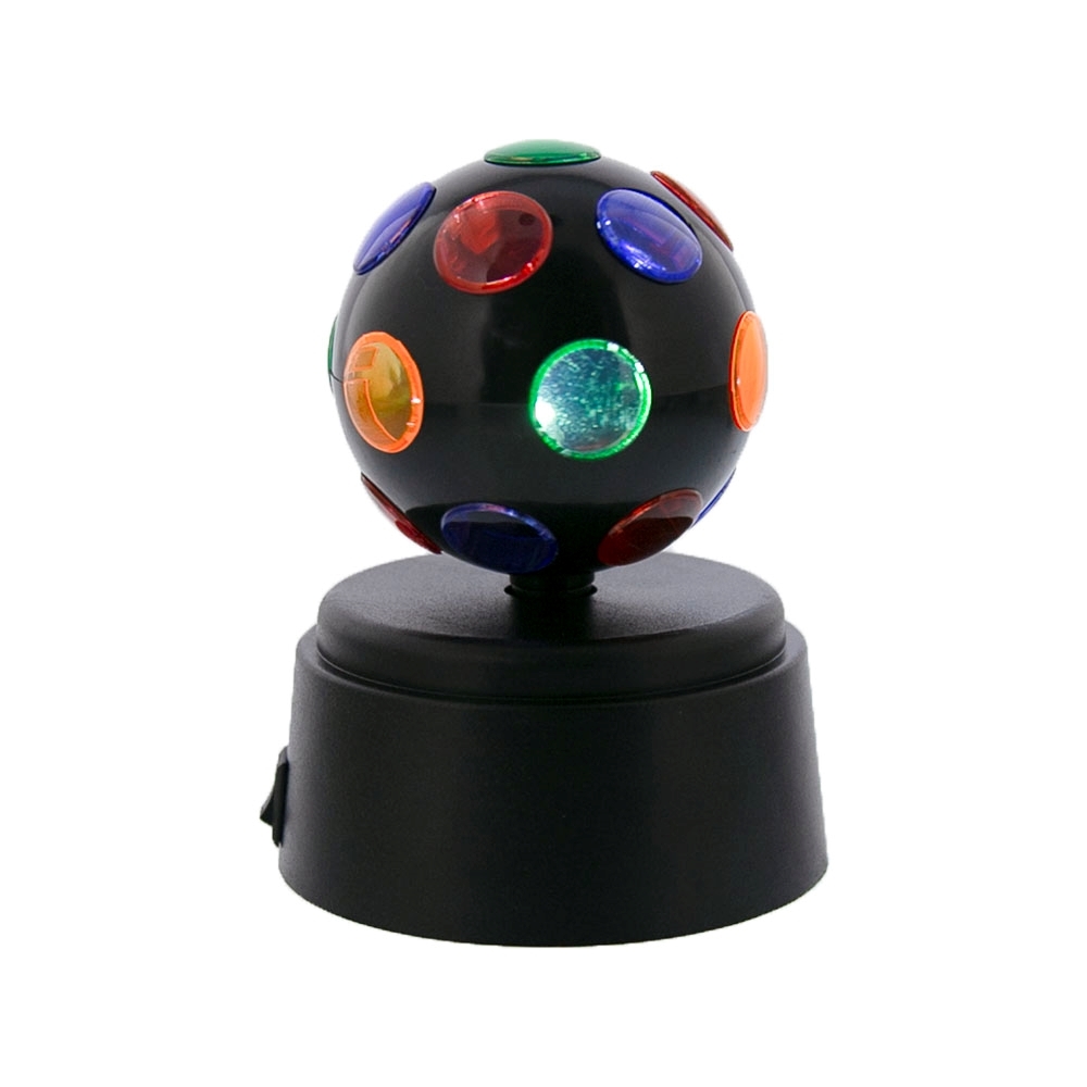 Luminária Globo Giratório STZ Luzes Led Preto