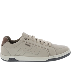 Sapatênis Ferracini Lexus Couro Cinza