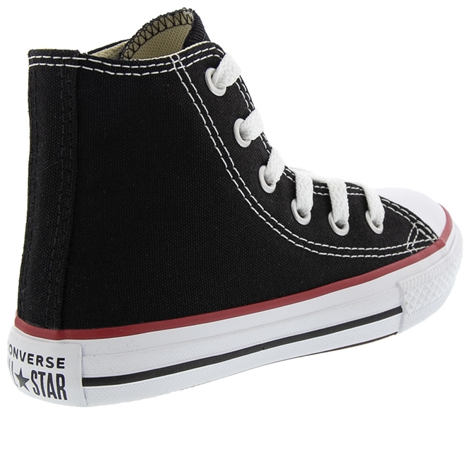 Tênis Infantil Converse All Star Preto- com friso preto (26 ao 33) -  Laranjeiras Kids