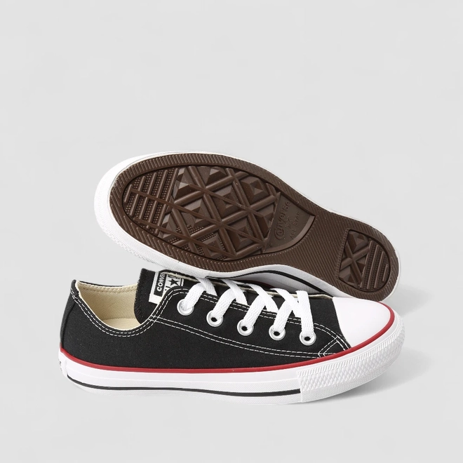 Tênis Casual Converse All Star Chuck Taylor Original Vermelho & Preto