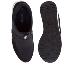 Tênis Via Marte Plataforma Neoprene Preto