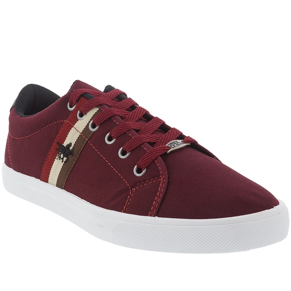 tenis polo bordo