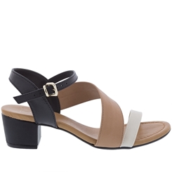 sandalia bebece tiras cruzadas