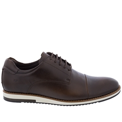 sapato derby marrom
