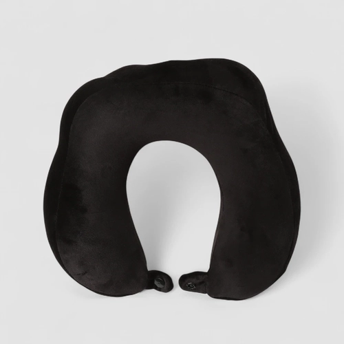 Almofada de Pescoço STZ Peluciada Preto