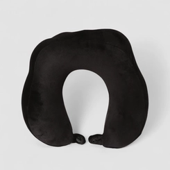 Almofada de Pescoço STZ Peluciada Preto
