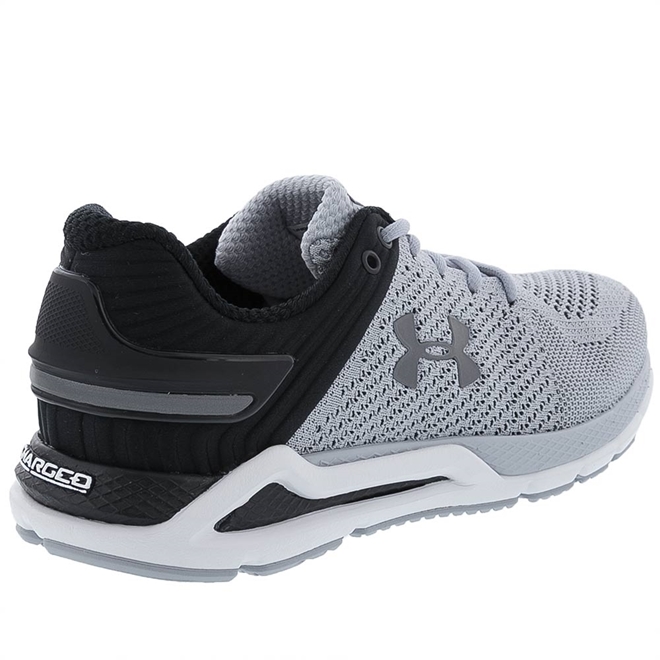 tênis under armour charged blast cinza
