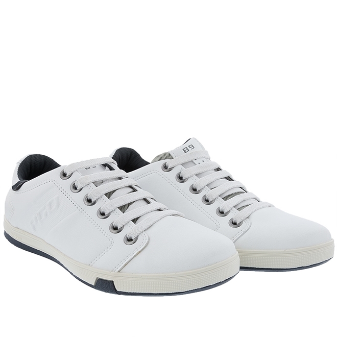 sapatênis reserva pespontos branco