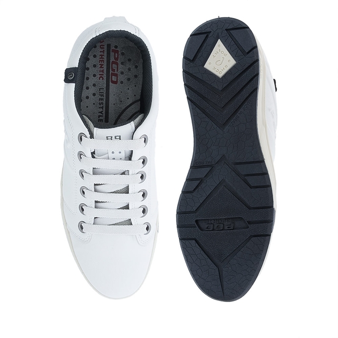 sapatênis reserva pespontos branco