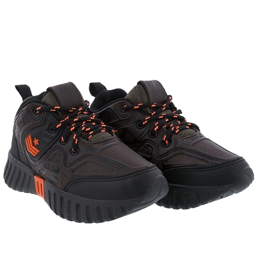 tenis infantil marrom