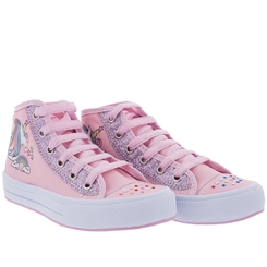 tenis cano alto unicornio