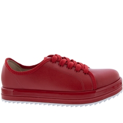 tenis beira rio conforto vermelho