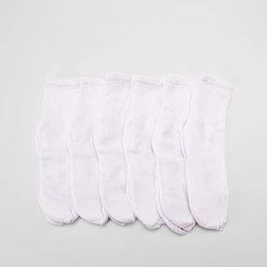 Kit Meia Cano Médio Masculina Stz 6 Pares 39-43 Branco