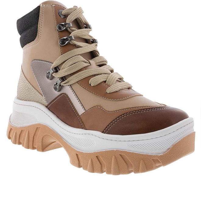 Tenis chunky cano alto discount