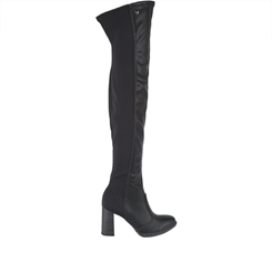 bota over the knee salto bloco