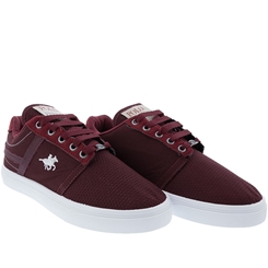 tenis polo bordo