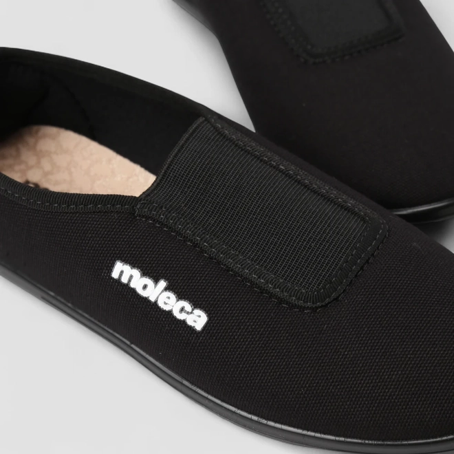 Sapatilha Feminina Moleca Detalhe Elástico Preta