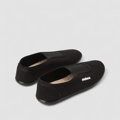 Sapatilha Feminina Moleca Detalhe Elástico Preta
