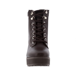 Bota Ankle Boot Vizzano Salto Grosso Marrom 3074103