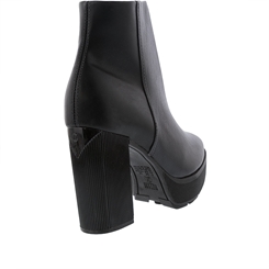 Bota Ankle Boot Vizzano Salto Grosso Preto 3074204