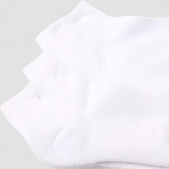 Kit Meia Curto Olympikus 3 Pares 33-38 Branco