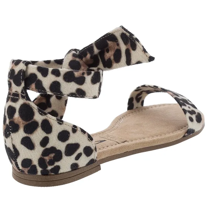 Rasteira vizzano animal fashion print