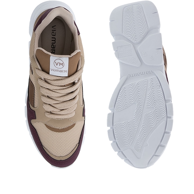 Tênis Via Marte Plataforma Feminino Nobuck - 20-2508 Verde Militar - Rio  Sul Calçados