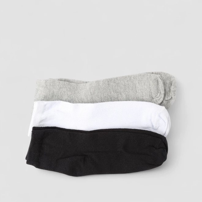 Kit Meia Infantil Cano Baixo STZ 3 Pares 30-33 Color
