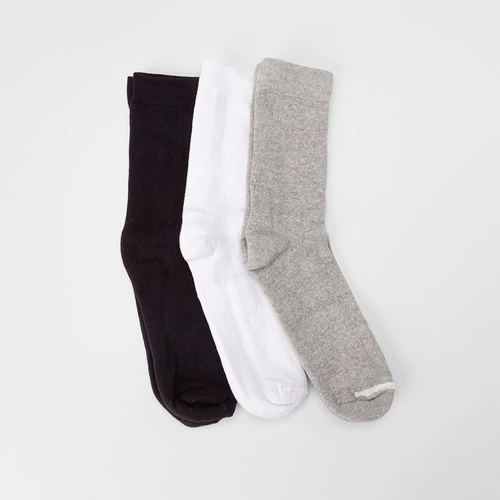 Kit Meia Cano Alto Masculina STZ 3 Pares 39-43 Color
